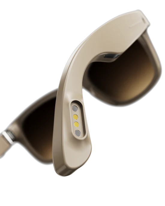 AI Smart Glass | Sandstone - Tan Halo gradient