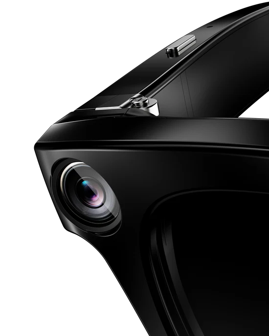 FireLens-69-69-Fireboltt-CameraClose-F1Glossyblack-blackcleargrad AI Smart Glass | Modern Black