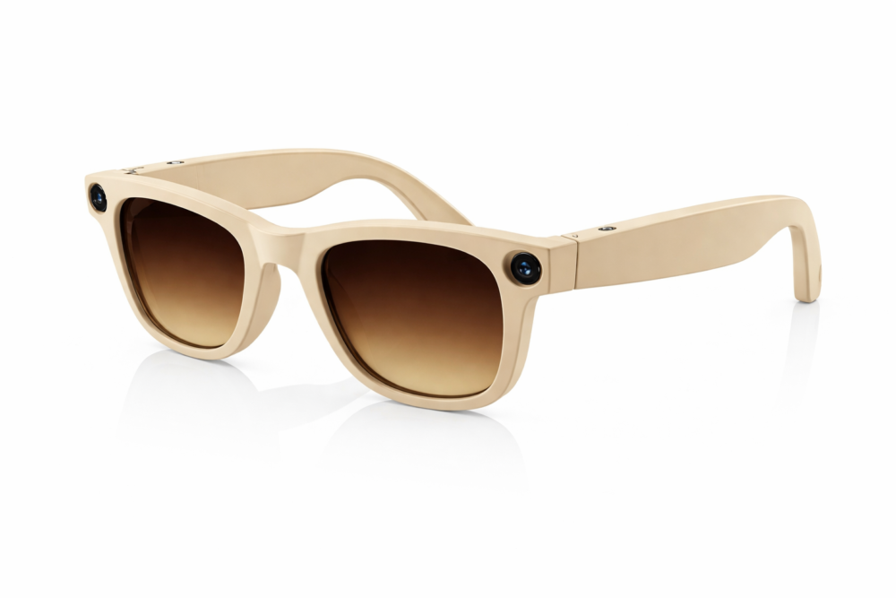 AI Smart Glass | Sandstone - Tan Halo gradient